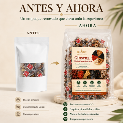 Té del Tesoro del Ginseng