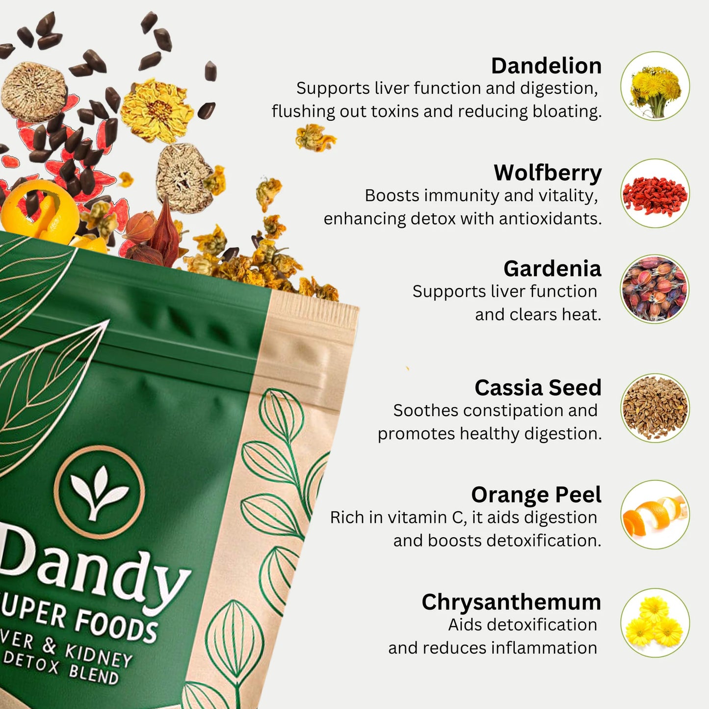 Dandelion Wolfberry Tea
